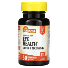 Sundance Vitamins, Breitband-Augen-Gesundheit, 50 Schnellfreisetzende Softgels