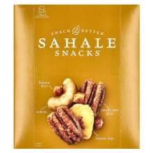 Sahale Snacks, Glasierte Mischung, Bananen-Rum-Pekannüsse, 9 Beutel, je 1,5 oz (42,5 g)