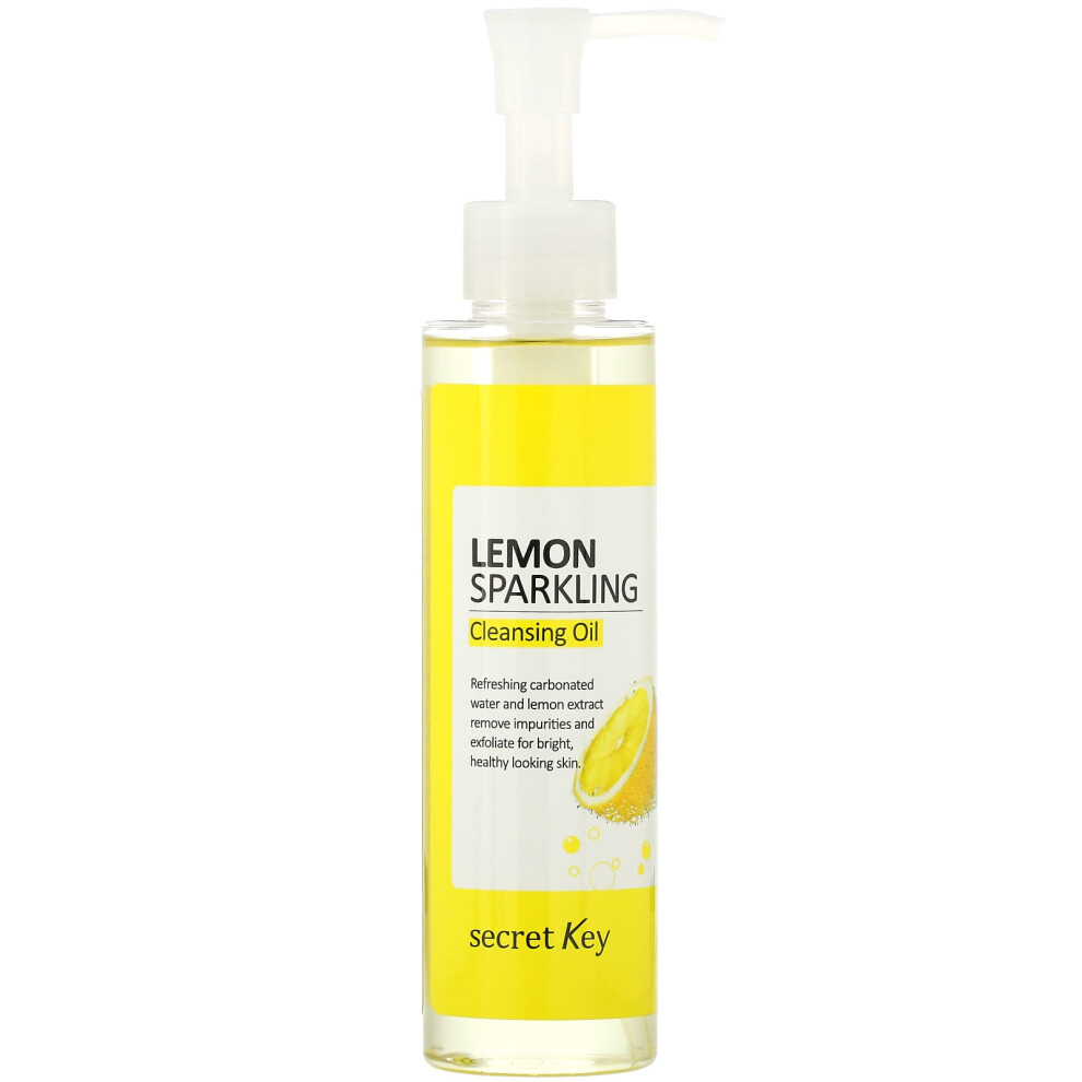 Secret Key , Lemon Sparkling Cleansing Oil, 5.07 Fl Oz (150 Ml)