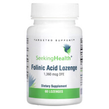 Seeking Health, Folinsäure Lutschtablette, 1.360 mcg DFE, 60 Lutschtabletten