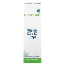 Seeking Health, Vitamin D3 + K2 Tropfen, 1 fl oz (30 ml)