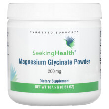 Seeking Health, Magnesiumglycinat Pulver, 200 mg, 6,61 Unzen (187,5 g)