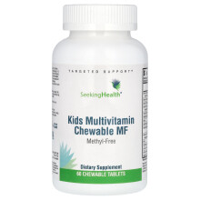 Seeking Health, Multivitamine Enfants à Croquer MF, 60 Comprimés à Croquer
