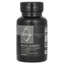 DaVinci Laboratories of Vermont, Benefits Line, Methyl Vorteile, 60 Kapseln