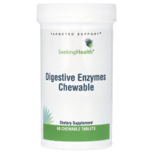 Seeking Health, Enzymes Digestives à Croquer, 60 Comprimés à Croquer