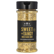 The Spice Lab, Süßer + Würziger Senf-Rub, 5,7 Unzen (161 g)
