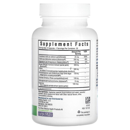 Seeking Health, Concentration Optimale, 90 Capsules 2