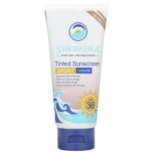 Stream2Sea, Getönte Sonnencreme, Sport, LSF 30, Duftstofffrei, 3 fl oz (90 ml)