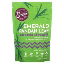 Suncore Foods, Smaragd Pandanblatt, Superfarbpulver, 3,5 oz (99 g)