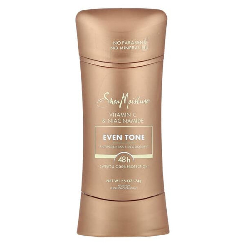 Shea Moisture Teinte Uniforme, Déodorant Antitranspirant, Vitamine C & Niacinamide