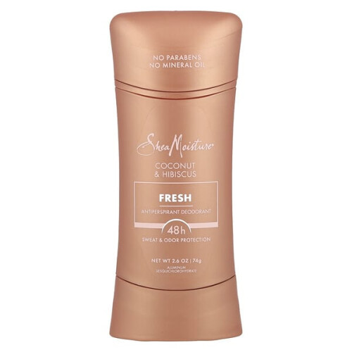 Shea Moisture Antiperspirant Deodorant, Fresh, Coconut & Hibiscus