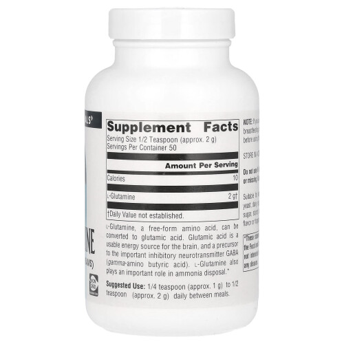 Source Naturals, Poudre de L-Glutamine, 3,53 oz (100 g) 2