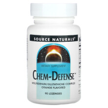 Source Naturals, Chimio-Défense, Orange, 90 Pastilles