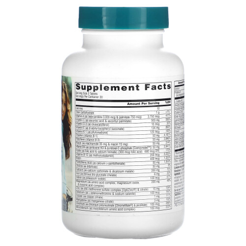 Source Naturals, Multiple Force Vitale Femmes, 90 Comprimés 2