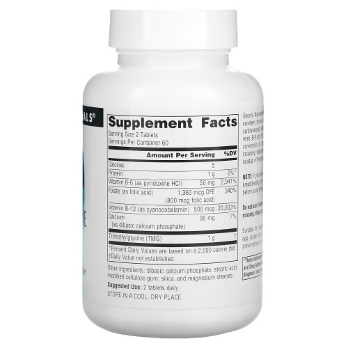 Source Naturals, Homocystein-Abwehr, 120 Tabletten 2