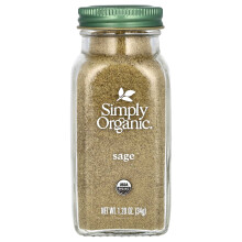 Simply Organic, Salbei, 1,2 oz (34 g)