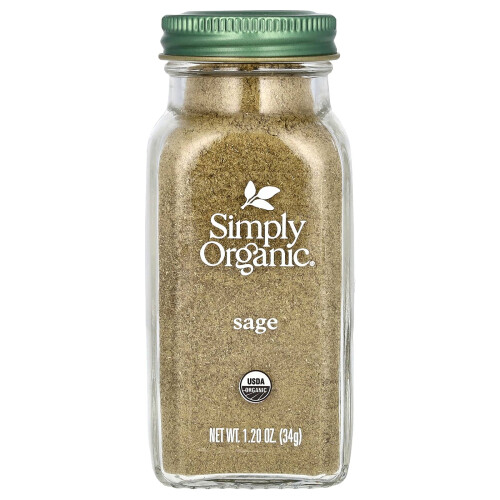 Simply Organic, Salbei, 1,2 oz (34 g)