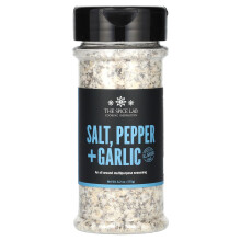 The Spice Lab, Sel, Poivre et Ail, 6.2 oz (175 g)