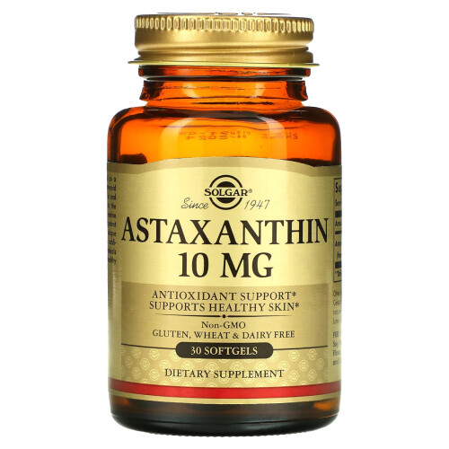 Solgar Solgar, Astaxanthin, 10 mg, 30 Weichkapseln