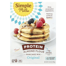 Simple Mills, Protein Mandelmehl Pfannkuchenmischung, Original, 10,4 Unzen (295 g)