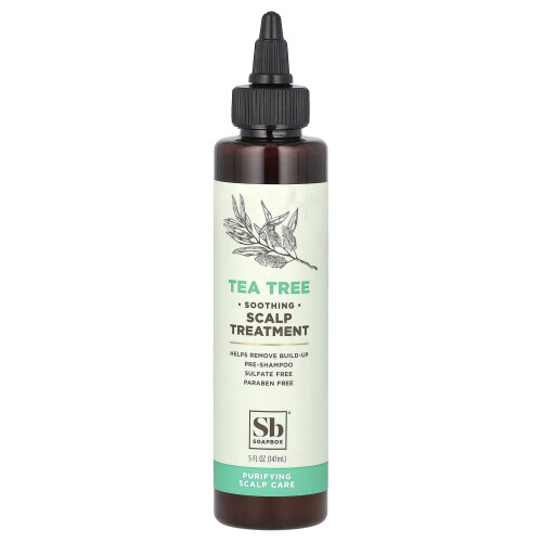 Soapbox, Beruhigende Kopfhautbehandlung, Teebaum, 5 fl oz (147 ml)