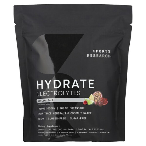 Hydratation Électrolytes, Assortiment Varié