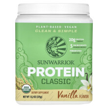Sunwarrior, Classic Protein, Vanille, 13,2 Unzen (375 g)