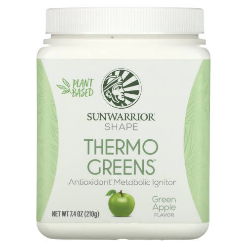 Sunwarrior, Shape, Thermo Greens, Grüner Apfel, 7,4 oz (210 g)