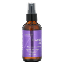 Seven Minerals, Nyugtató láb Magnézium olaj spray, 4 fl oz (118 ml)