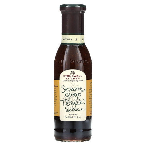 Stonewall Kitchen, Sesam-Ingwer-Teriyaki-Sauce, 11 fl oz (330 ml)