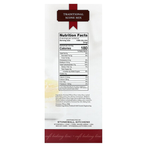 Stonewall Kitchen, Traditional Scone Mix, 14.37 oz (407 g) 2