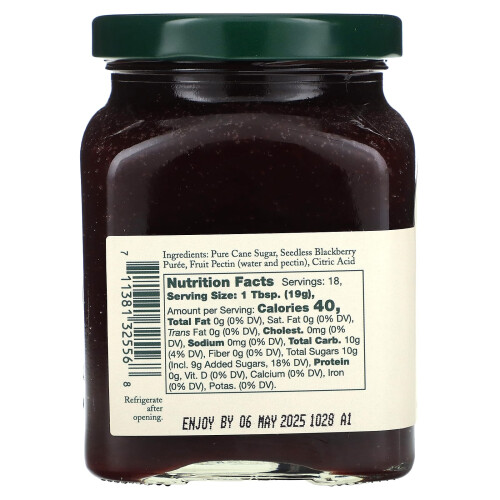 Stonewall Kitchen, Seedless Blackberry Jam, 12 oz (340 g) 2