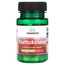 Swanson, Nattokinase, 200 mg, 30 Kapseln