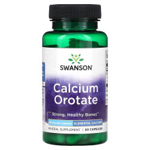 Swanson, Orotate de Calcium, 85 mg, 60 Capsules