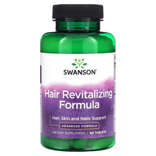 Swanson, Haar-Vitalisierungsformel, 60 Tabletten