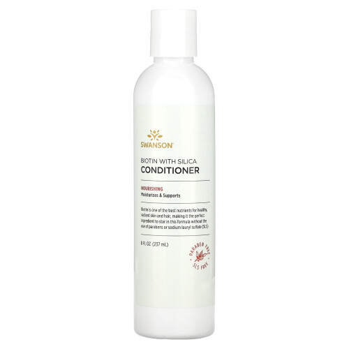 Swanson, Après-shampooing à la Biotine et Silice, 8 fl oz (237 ml)