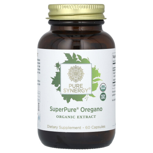 Pure Synergy, Origan SuperPure, 60 Gélules