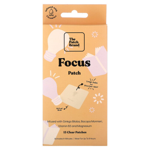 The Patch Brand, Focus Patch, 15 Klare Pflaster