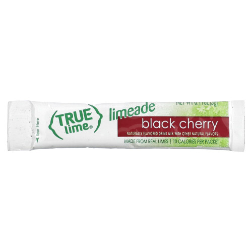 True Citrus, True Lime, Limeade, Black Cherry, 10 Packets, 0.11 oz (3 g) Each 2