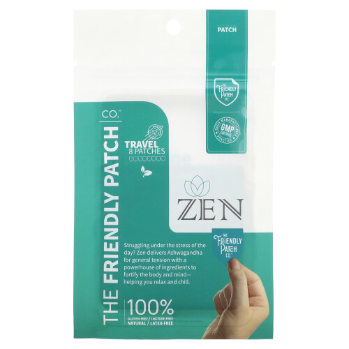The Friendly Patch, Zen, Stresspflaster, 8 Pflaster