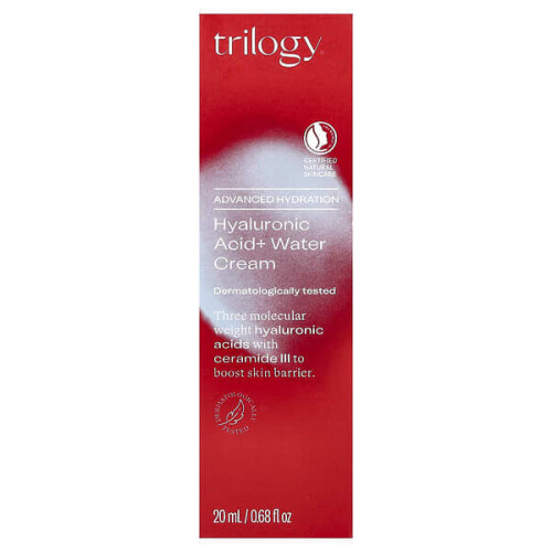 Trilogy, Cremas de Ácido Hialurónico + Agua, 0.68 fl oz (20 ml) 2
