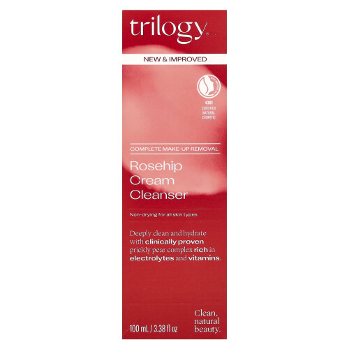 Creme de Limpeza de Rosa do Trilogy, 3,38 fl oz (100 ml) 2