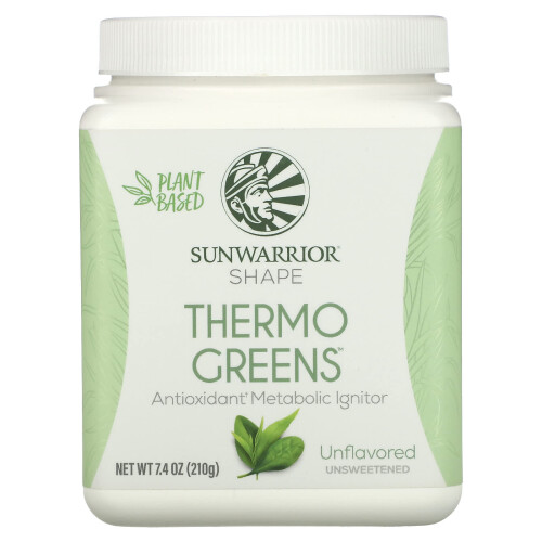Sunwarrior, Shape, Thermo Greens, Geschmacksneutral, 7,4 oz (210 g)