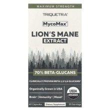 MycoMax, Lion's Mane Extract, Maximum Strength