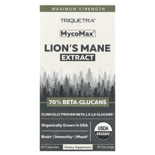 MycoMax, Lion's Mane Extract, Maximum Strength