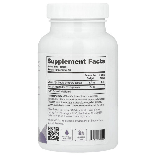Theralogix, NeoQ10, 90 Softgels 2