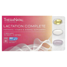 Theralogix, TheraNatal, Lactation Complete, 182 Comprimés + 91 Gélules Souples