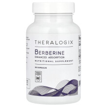 Theralogix, Berberin, Verbesserte Absorption, 90 Kapseln