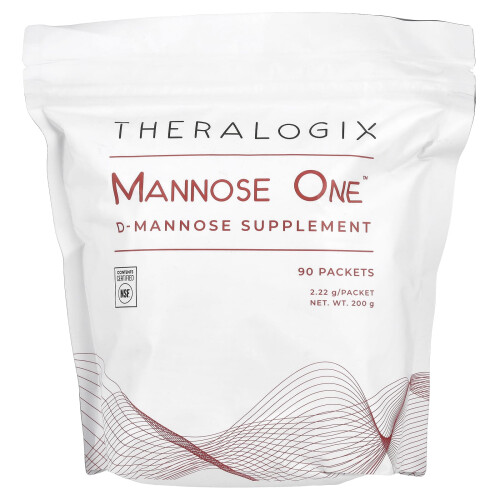 Theralogix, Mannose One, 90 Beutel, je (2,22 g)