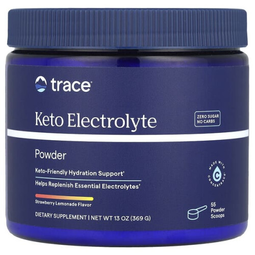 Poudre d'Électrolytes Kéto, Citron-Fraise